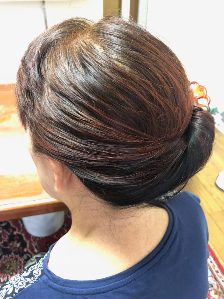 ８０代でも美しい髪 | クリスタルビューティー 広島 天然100%ヘナ 美と健康のエステ
